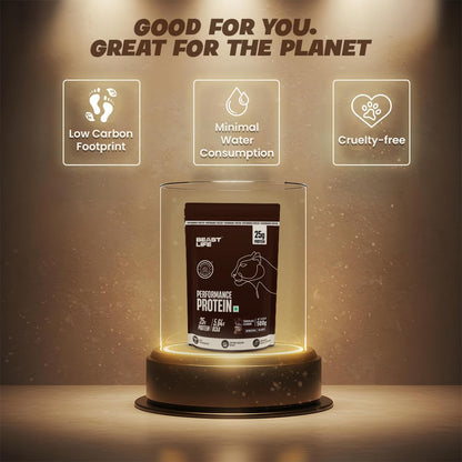 BeastLife Performance Yeast Protein Powder | 25g Protein | Chocolate |NABL Lab Certified | High Absorption for Muscle Growth |Smooth & Light, Easy to Digest with Ultrasorb Tech|5.64g BCAA | Best For Gut | Beta Glucan | Improves Immune Function | 500g