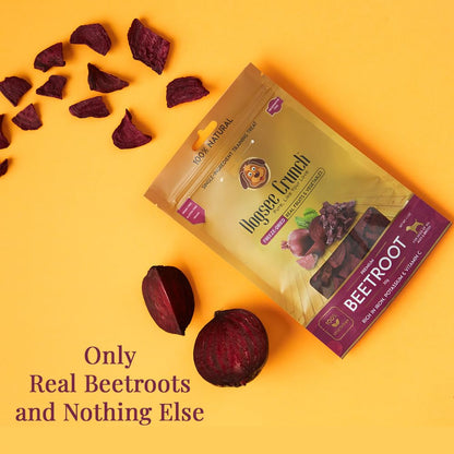 Dogsee Crunch Beet Training Treats for Dogs 10g Real Beets | Help Boost Immunity | Single-Ingredient Training Treats