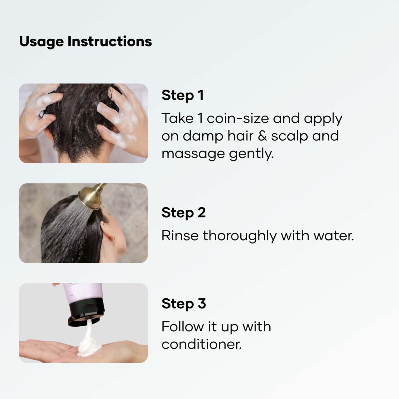 Cureskin Biotin & Collagen Vitamin B5 Glycolipids Shampoo: Strengthen Hair, Reduce Hairfall & Repair Damage