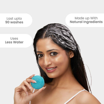 Earth Rhythm Murumuru Butter Shampoo Bar for Dry, Frizzy and Curly Hair, with Vitamin E | Deep Conditions, Softens & Maintains Growth | Sulphate & Paraben Free | Men & Women - 80gm (Cardboard)