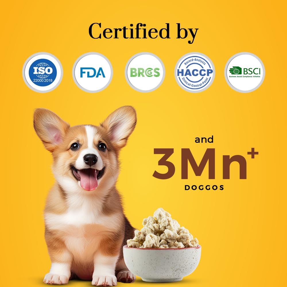 Dogsee Crunch Coconut Training Treats for Dogs - 50g Real Coconuts | for Better Digestive Health | Freeze-Dried Training Treats