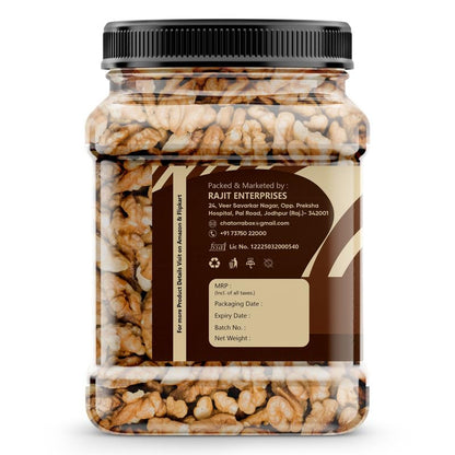 Chatorra Box Walnut Kernels 250gm | Premium Walnuts without Shell, Akhrot Giri, Healthy Snacks, Dry Fruits, Natural Kashmiri Walnut Kernels | Rich in Protein, Iron & Antioxidants | Rich Source of Omega-6