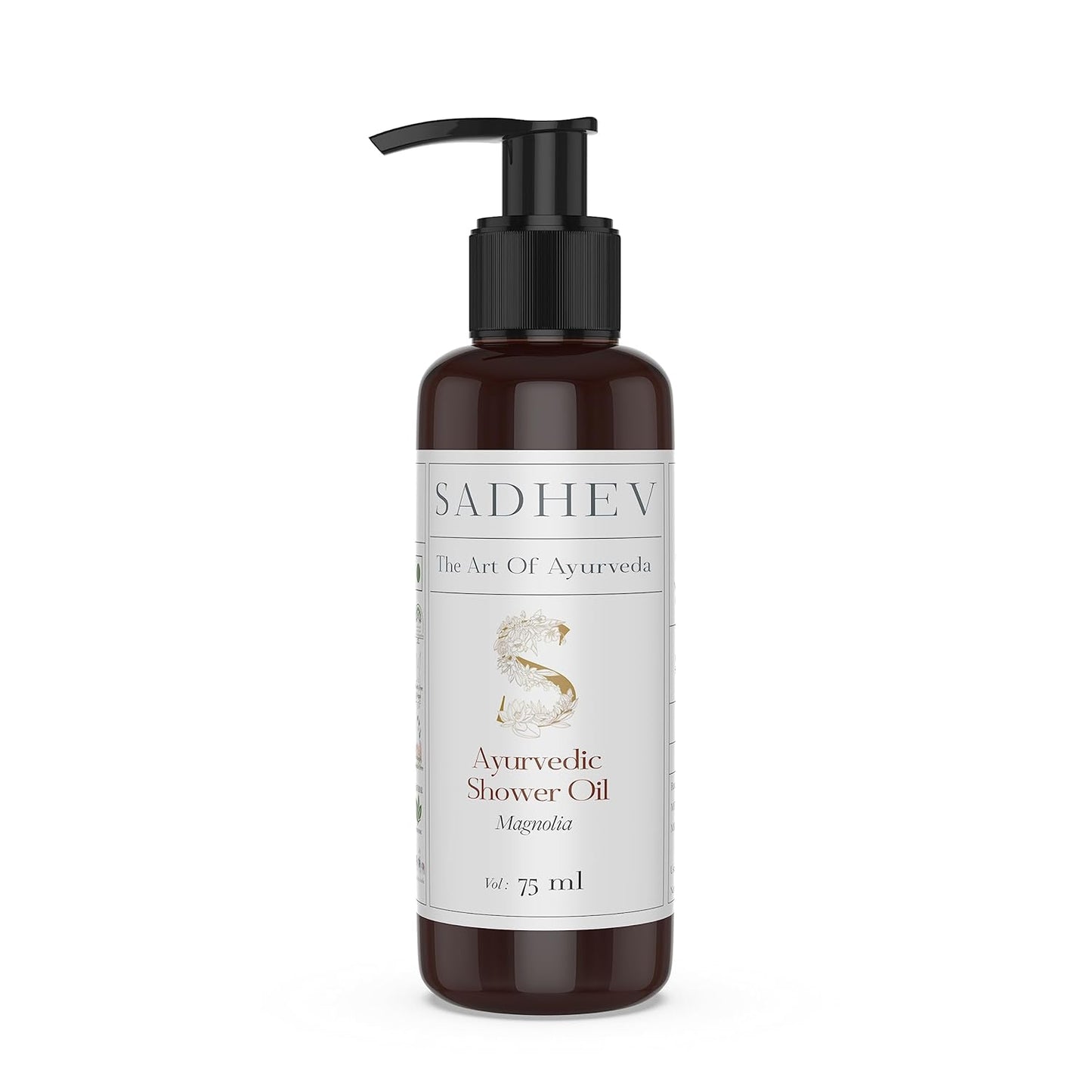 Sadhev Ayurvedic Shower Oil With Goodness Of Magnolia For Hydration And Moistrization