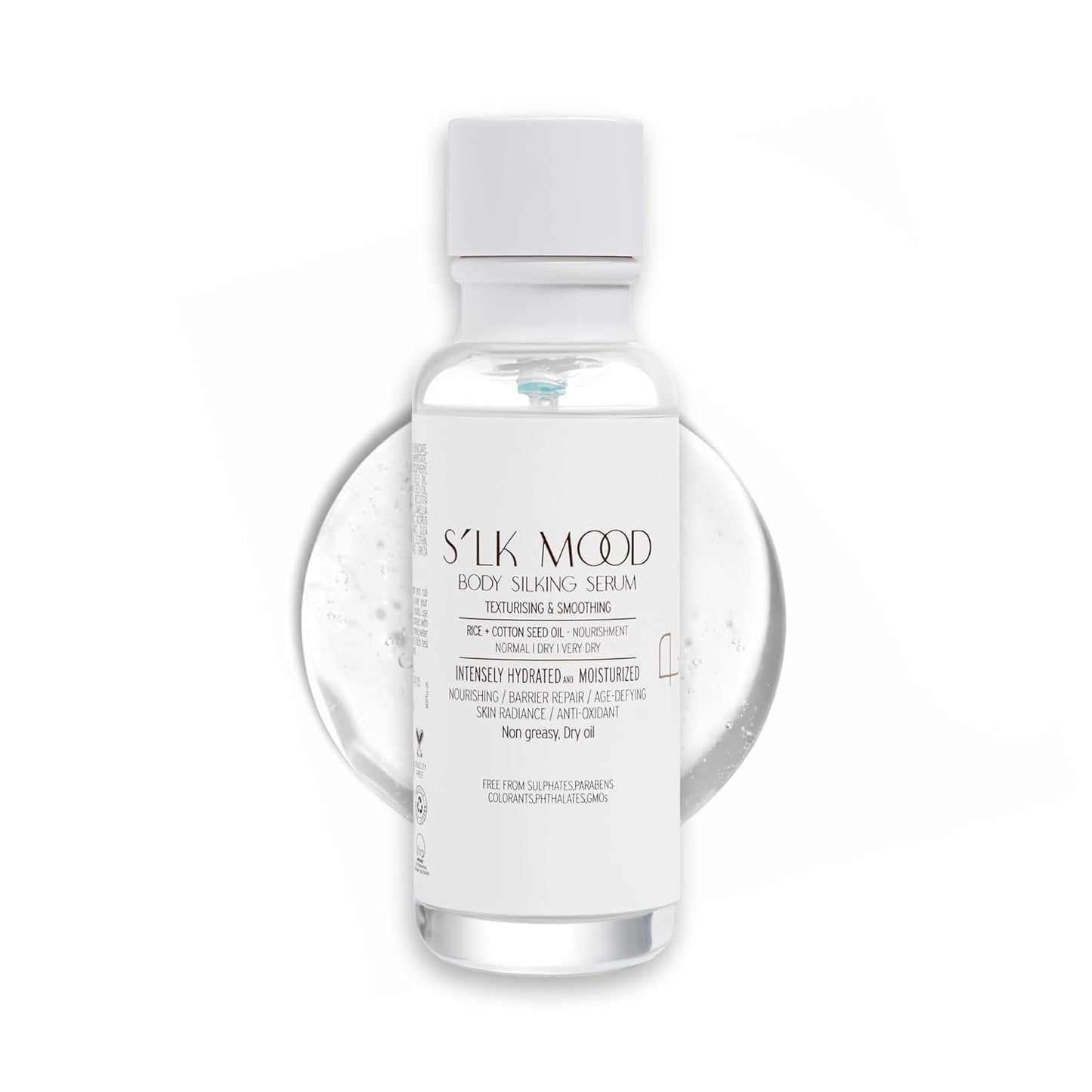 Personal Touch Silk Mood Body Silking Serum | Lightweight Non-Greasy Body Serum for Silky Smooth Skin & Natural Glow | Nourishing & Smoothing | 100 ml