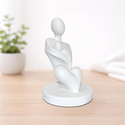 Mother Baby Statue Showpiece Gift,Mother Hugging Baby Figurine,Decor Items, Birthday Gifts Mother's Day, Baby Shower Gifts for Mom to be