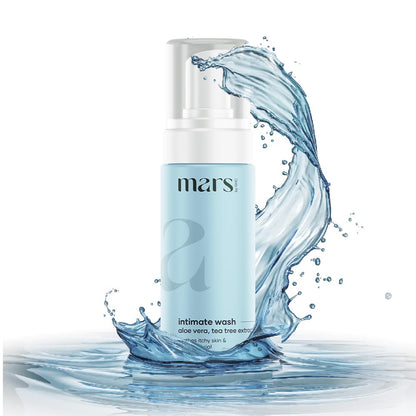 Mars by GHC Natural Intimate Wash for Men - Aloe Vera, Tea Tree Extract and Antibacterial Ingredients | Good Health Company