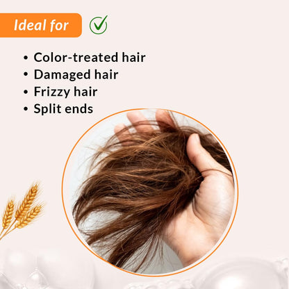 Fixderma Fidelia Strengthening Conditioner with Shea Butter & Wheat Protein for Frizzy & Dry Hair | Conditioner for Women & Men | Hair Conditioner - 100gm (Pack of 1)