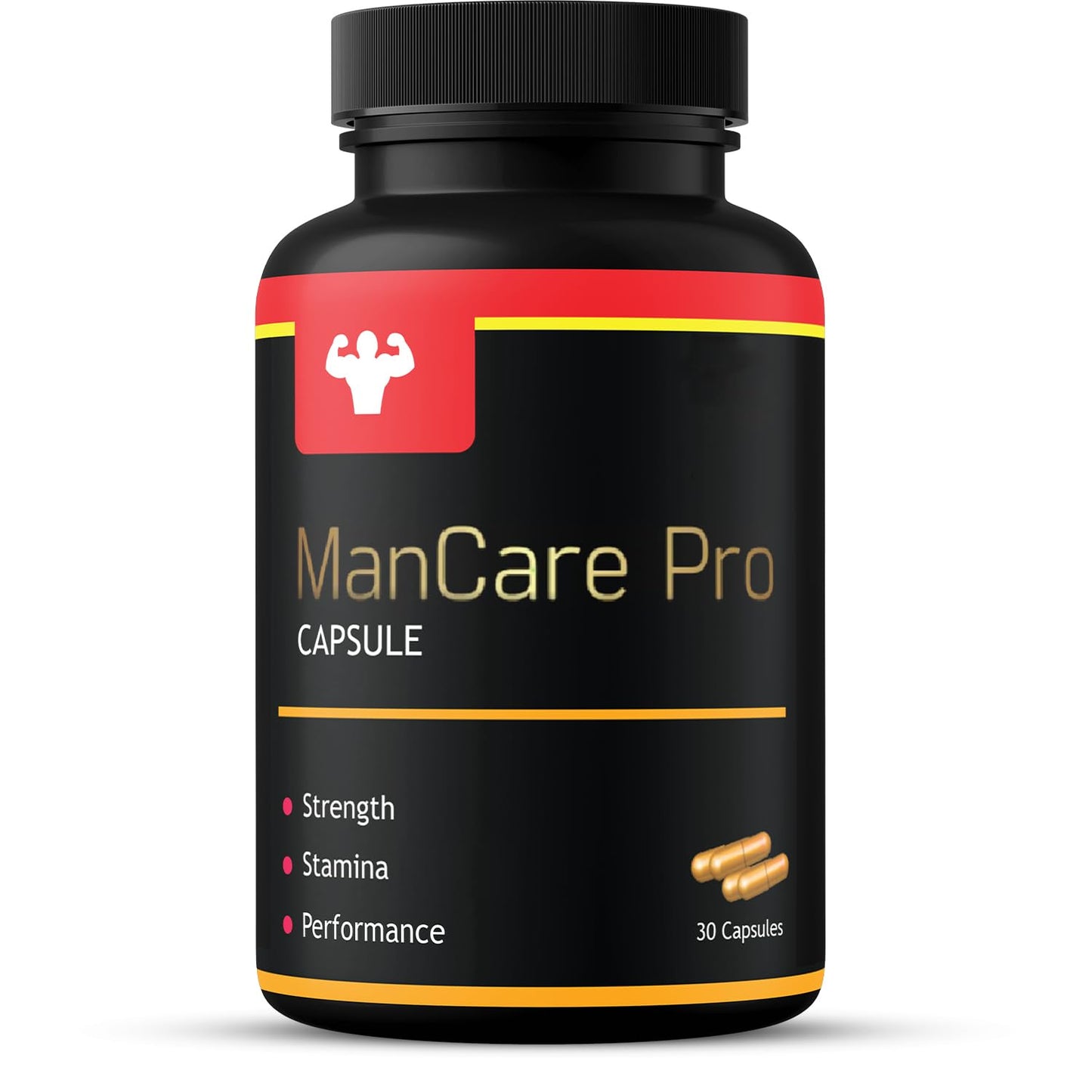 ManCare Pro Capsules for Men – 30 Capsules | With Shilajit, Ashwagandha, Kaunch Beej, Safed Musli & Vaidarikand | Ayurvedic Supplement for Strength, Stamina & Vitality