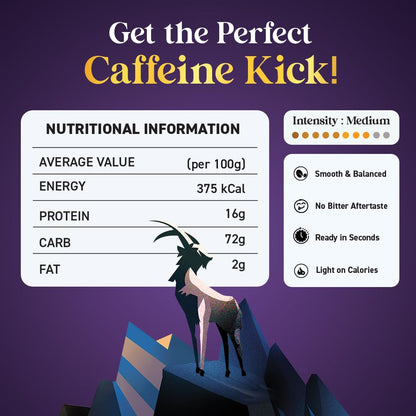 Rage Coffee Original Coffee Blend 100% Pure Arabica Beans | Instant Coffee for Smooth Aroma & taste, Hot and cold coffee) (Original Unique Blend, 100g)
