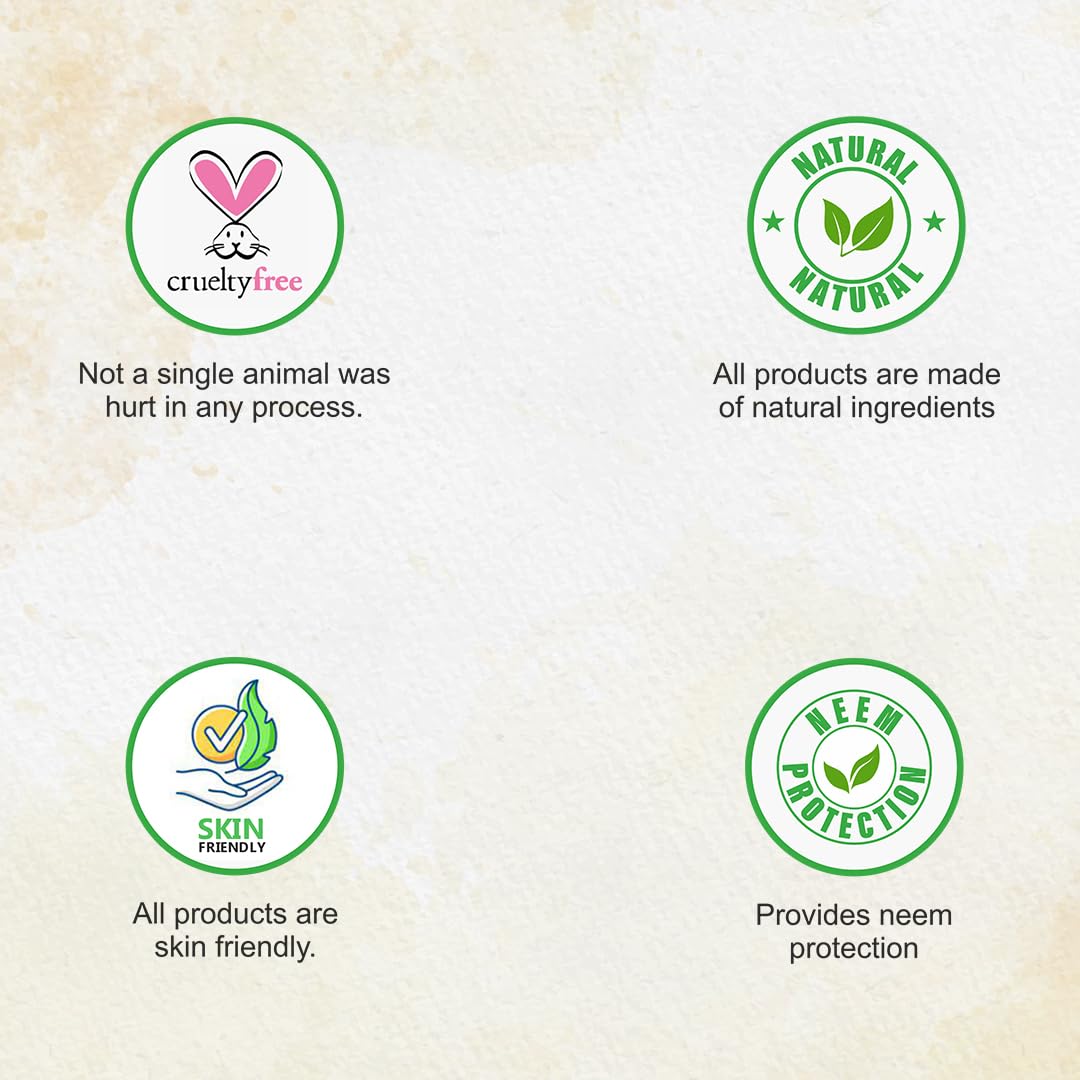 Neem Face Moisturizer | Hydrating & Nourishing Skin Cream for All Skin Types | Anti-Aging & Blemish Control with Neem Extract 100ml