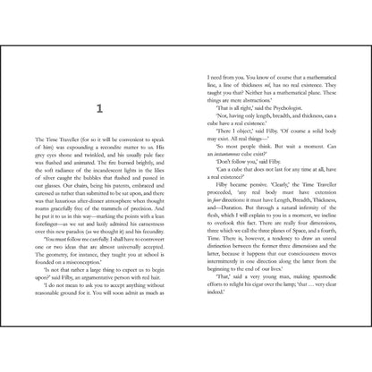 The Time Machine by H. G. Wells | Premium Classic Edition | A Sci-Fi Masterpiece on Time Travel & the Future World | Time Travel Fiction Classic | Futuristic Fantasy Book | Victorian Literature | Original Premium Paperback Edition Paperback