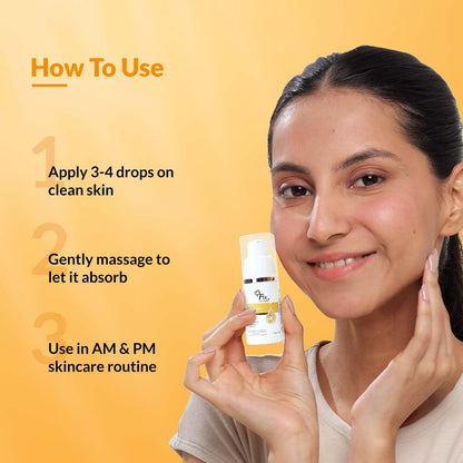 Fixderma 17% Vitamin C Face Serum for Glowing Skin | Retinol Face Serum | Skin Brightening | Anti Aging Serum 10ml