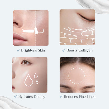 Seoulskin Dual Care Face Moisturizer Cream | 2-in-1 Face Moisturizer for Women | Lightweight Gel Cream | Brightening & Hydrating Face Cream | Repairs Skin Barrier | With Kojic Acid, Niacinamide & Peptides | Non-Comedogenic | 50g