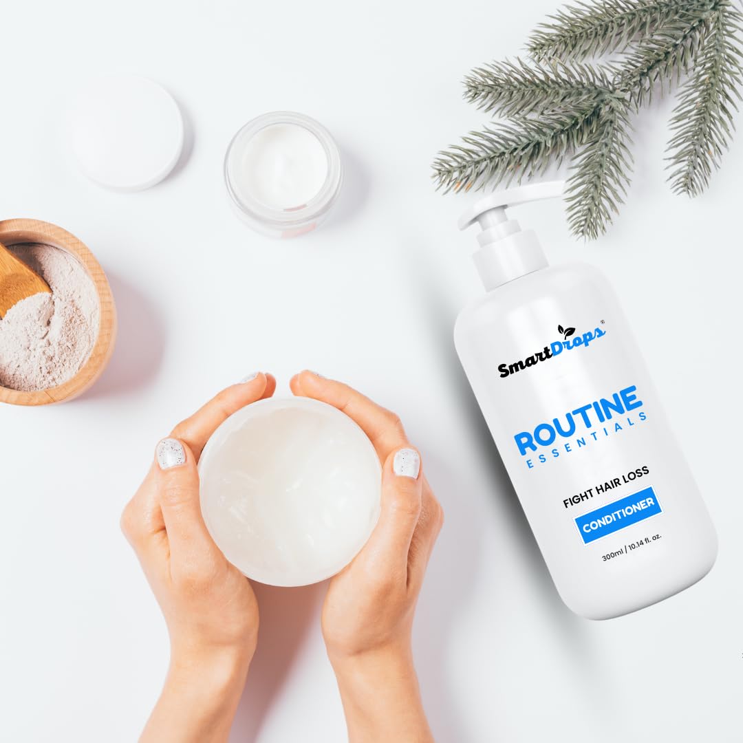 Smartdrops Conditioner for Stronger Hair - Smooth & Shine, Conditioner | For Silky Smooth Hair | conditioners for dry and frizzy hair | Control Frizzy Hair - 300 ML (Pack 1)