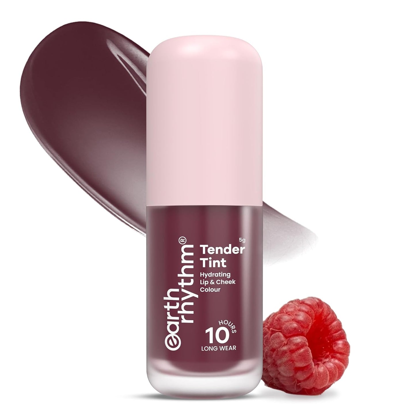 Earth Rhythm Tender Tint for Lip & Cheek with Pure Plant Pigments 10 H Stay - Brandy Bold