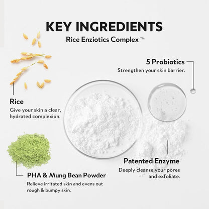 TIRTIR Hydro Boost Enzyme Cleansing Powder | Korean Skincare Face Cleanser with Enzymes & Hydration Boost | Mild Powder Wash for Daily Use