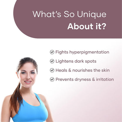 Saturn by GHC Intimate Depigmentation Serum Powered With Kojic Acid, Lactic Acid for Underarms, Thighs, Elbows, Back & Bum, 30ml