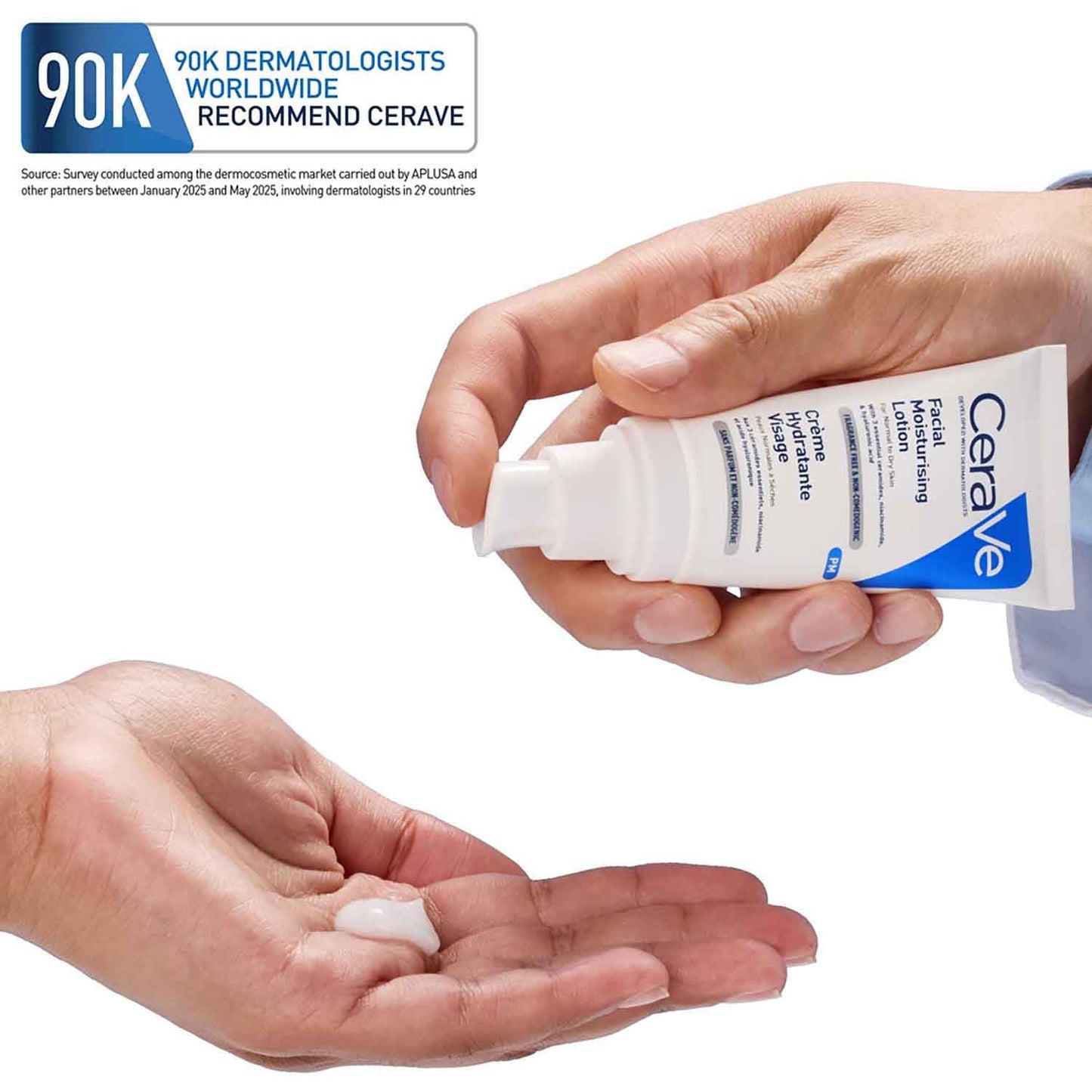 CeraVe PM Facial Moisturizing Lotion For Normal To Dry Skin (52ml) - Formulated With 3 Essential Ceramides, Niacinamide And Hyaluronic Acid | Ultra Lightweight Night Cream
