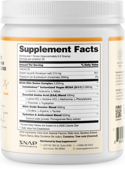 Supplement container with label showing 'Supplement Facts' on a white background
