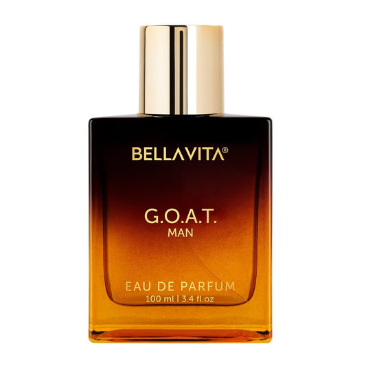 Bellavita G.O.A.T. Man Eau de Parfum bottle on a white background