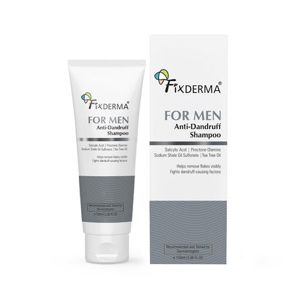Fixderma Anti Dandruff Shampoo with Salicylic Acid for Men | Itchy Scalp Shampoo- 100 ml