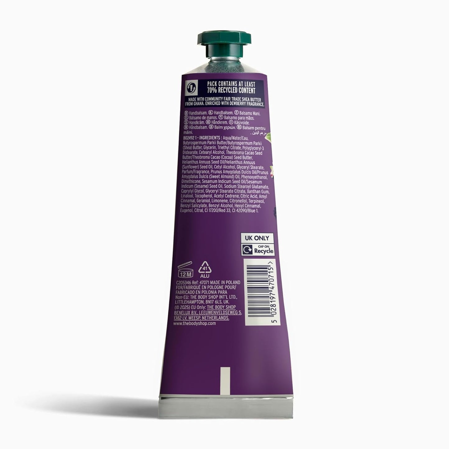 The Body Shop Dewberry Hand Balm 30ml