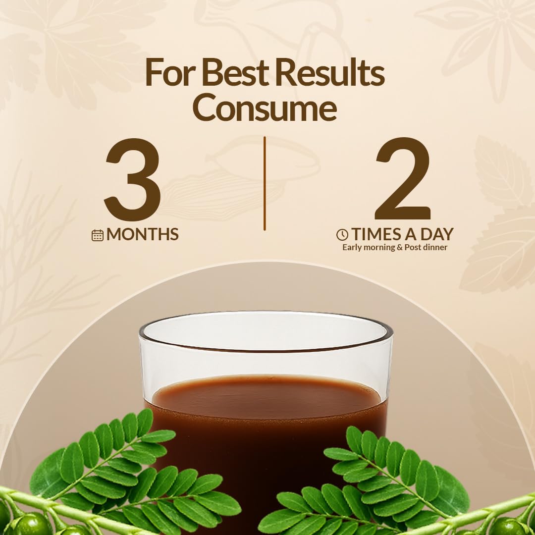 KRISHNA'S HERBAL & AYURVEDA Bhumi Amla Juice - 1000 ml | Natural liver detoxifier | Strengthens the digestive system | Sugar free Juice