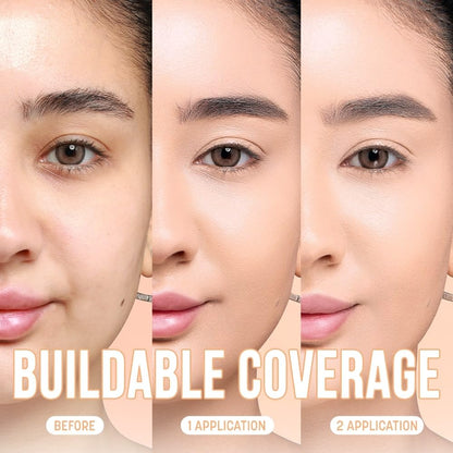 Daily Life Forever52 Dewdrop Serum Hydrating Foundation with Hyaluronic Acid & Kiwi Extract | Lightweight Serum Texture | Satin Finish | 12H Wear (Fair Light-01, 15ml)