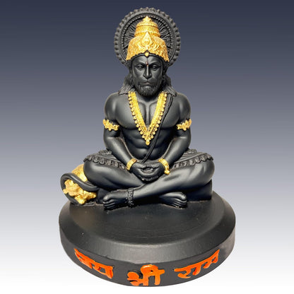 UNOVATE Hanuman Idol for Car Dashboard | Hanuman Murti | Black