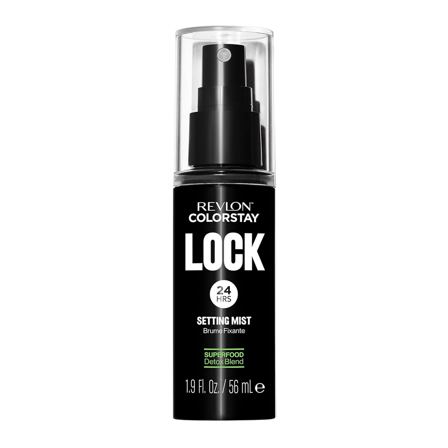Revlon Colorstay 24 Hr Lock Setting Mist, Keeps Face Makeup from Melting & Fading, Mattifying, Blurring & Oil Absorbing Spray, Transfer-Proof & Mask Friendly, 56 ml
