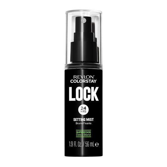Revlon Colorstay 24 Hr Lock Setting Mist, Keeps Face Makeup from Melting & Fading, Mattifying, Blurring & Oil Absorbing Spray, Transfer-Proof & Mask Friendly, 56 ml