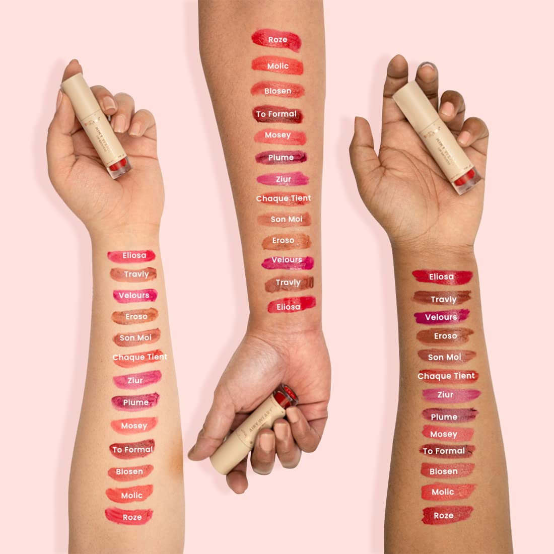 Earth Rhythm Airy Weary Lipstick – Eroso | Moisturize Dry chapped Lips,Matte Finish | Hyaluronic Acid, Jojoba Seed Oil, Lotus extract – 3.5g