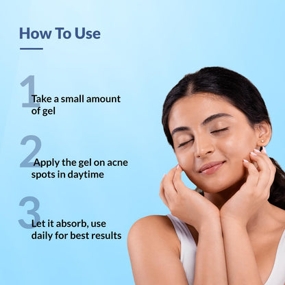Fixderma Salyzap Day Time Gel For Acne, With Salicylic Acid, For Acne Scars, Pimples, Unclogs pores, Exfoliates, Soothes Acne And Redness Reduces Breakouts, Suitable for Oily And Acne-Prone Skin, 20ml