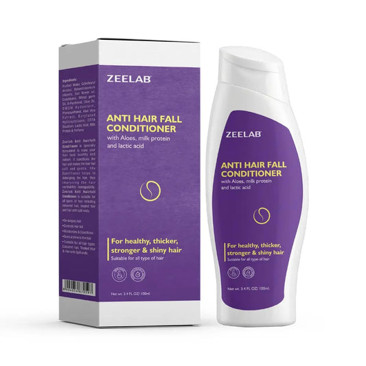 Zeelab Anti Hair Fall Conditioner bottle and packaging on a white background