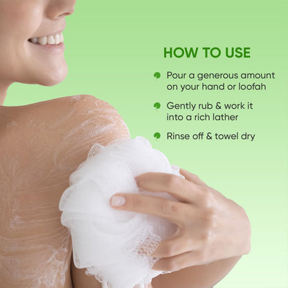 Zephivo Dot & Key Cica & 1% Salicylic Daily Exfoliating Shower Gel | Niacinamide Infused | Body Wash for Oil & Acne Control | Reduces Body Acne & Smoothes Irritation | Clean, Acne Free Skin | 250ml
