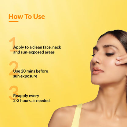 Fixderma Shadow Brightening Sunscreen SPF50 PA+++ with 1% Alpha Arbutin | UVA/UVB, Broad Spectrum Protection | Reduce Tan & Brightens the Complexion | Lightweight, No White Cast, All Skin Type - 50GM