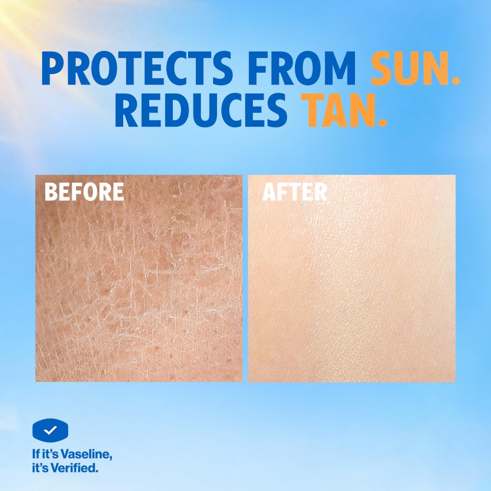 Vaseline Sun Protect SPF 30 Body Lotion, Reduces Tan Lines in 7 Days, UVA + UVB PA+++ Sun Protection, 600ml