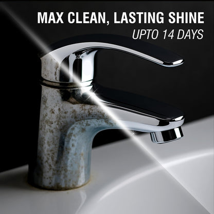 Beco Tap-Shower & Limescale Remover -500 ml | Descaler Liquid | Instantly Removes Stains | Cleans in 60 seconds | Non-Toxic | Max Shine | Suitable for Bathroom, Taps, Showers,Tiles, Mirrors