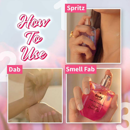 Plum BodyLovin' Tulip Don't Lie Eau De Parfum | Long-Lasting Fresh Floral Fragrance | Luxury Perfume for Women | Tulip, Rose, Pomelo & Musk Notes | Purse-Friendly | 50ml