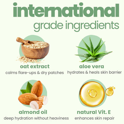 Ingredients used in skincare products with images and descriptions.
