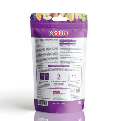 PETSLIFE Fruit Mix Medium Bird Food, 150gm