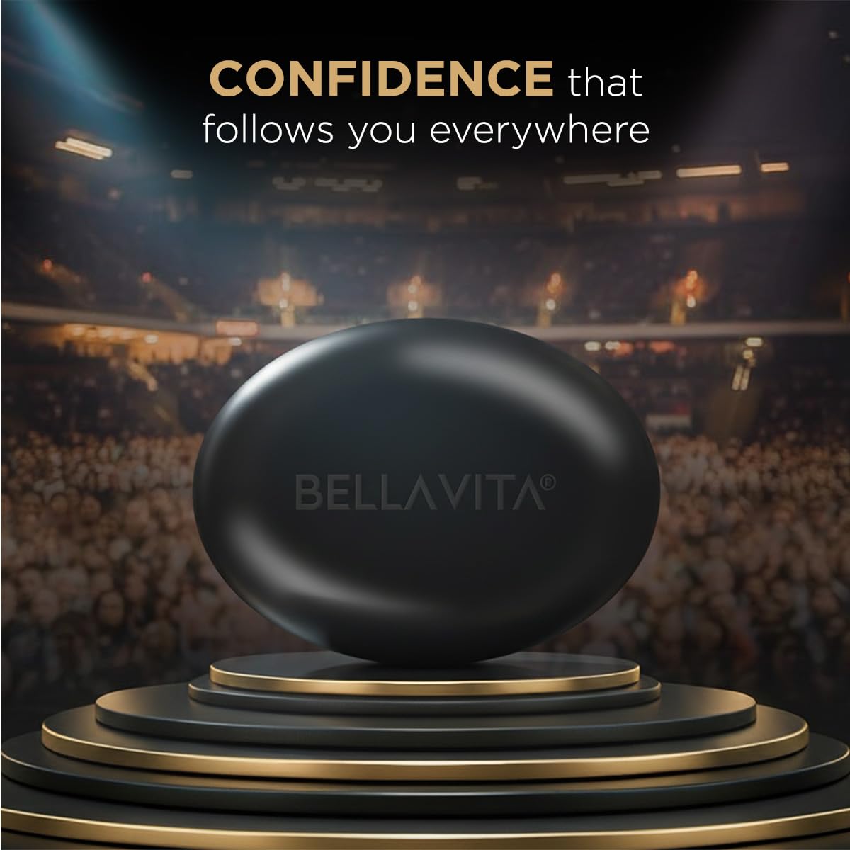 BELLAVITA Perfume Bathing Soap Bar for Men 3 x 100Gm with Pure Glycerin for Glowing Skin | CEO Man, Skai Aquatic and White Oud | Paraben and SLS Free