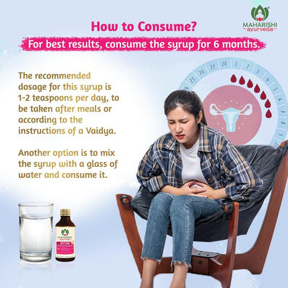 Zephivo Maharishi Ayurveda Restone Syrup - Natural Supplement for Women with 15+ Herbs | Ideal for Women's Health and Wellness | Synergistic Combination of Time-tested Herbs - 200 ml
