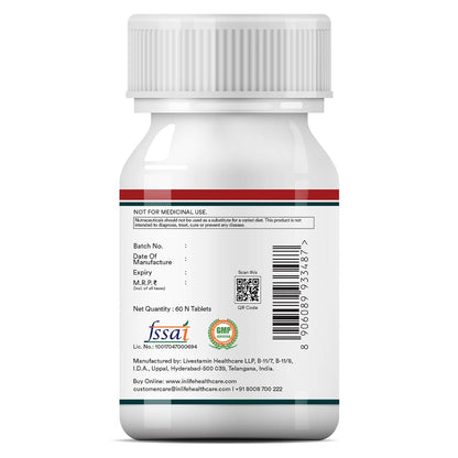 INLIFE Multivitamin Tablets for Men | Enriched with Zinc, Vitamin C, Vitamin D3, and Essential Minerals | Supports Energy, Stamina, and Immunity | Overall Health & Wellness - 60 Tablets