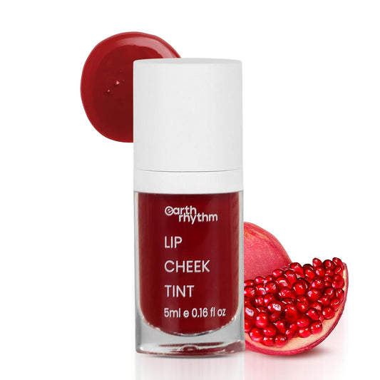 Earth Rhythm Lip & Cheek Tint – 10 Hour Wear, 100% Plant-Based Pigments, No Silicones, No Mineral Oil - Brandy