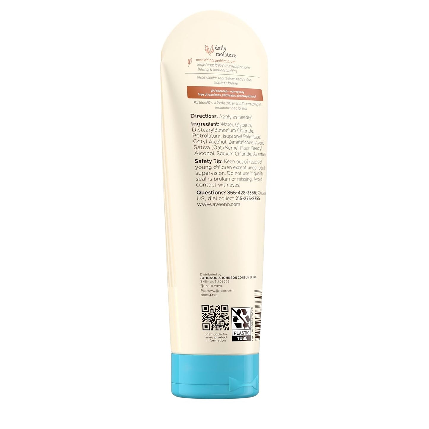 Aveeno Baby Daily Moisture Lotion Fragrance Free - 8 fl oz