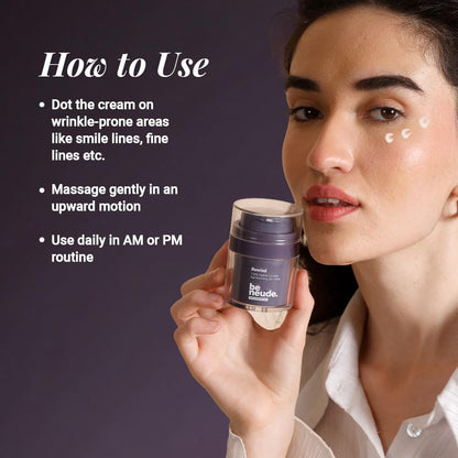 Rewind Age Reversing Gel Creme with 7.25% Advanced Peptide Complex for Wrinkle Reduction Fine Lines Smoother Firmer Skin with Vitamin C and Mandelic Acid Lightweight Anti Ageing Moisturizer for All Skin Types