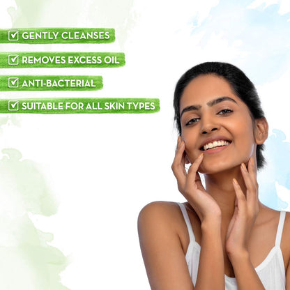 Mamaearth Tea Tree Foaming Face Wash with Tea Tree and 0.5% Salicylic Acid for Acne and Pimples | Gently Cleanses | Removes Excess Oil | Antibacterial | 150 ml