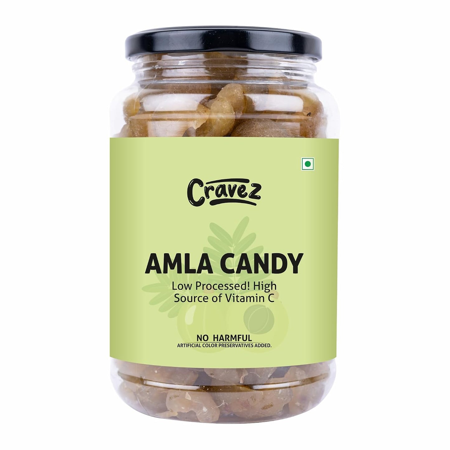 Cravez Dried Amla Candy | Export Quality Aamla | 300 Gram | Low Processed Amla |Natural | No Preservative | No Artificial Colour Used