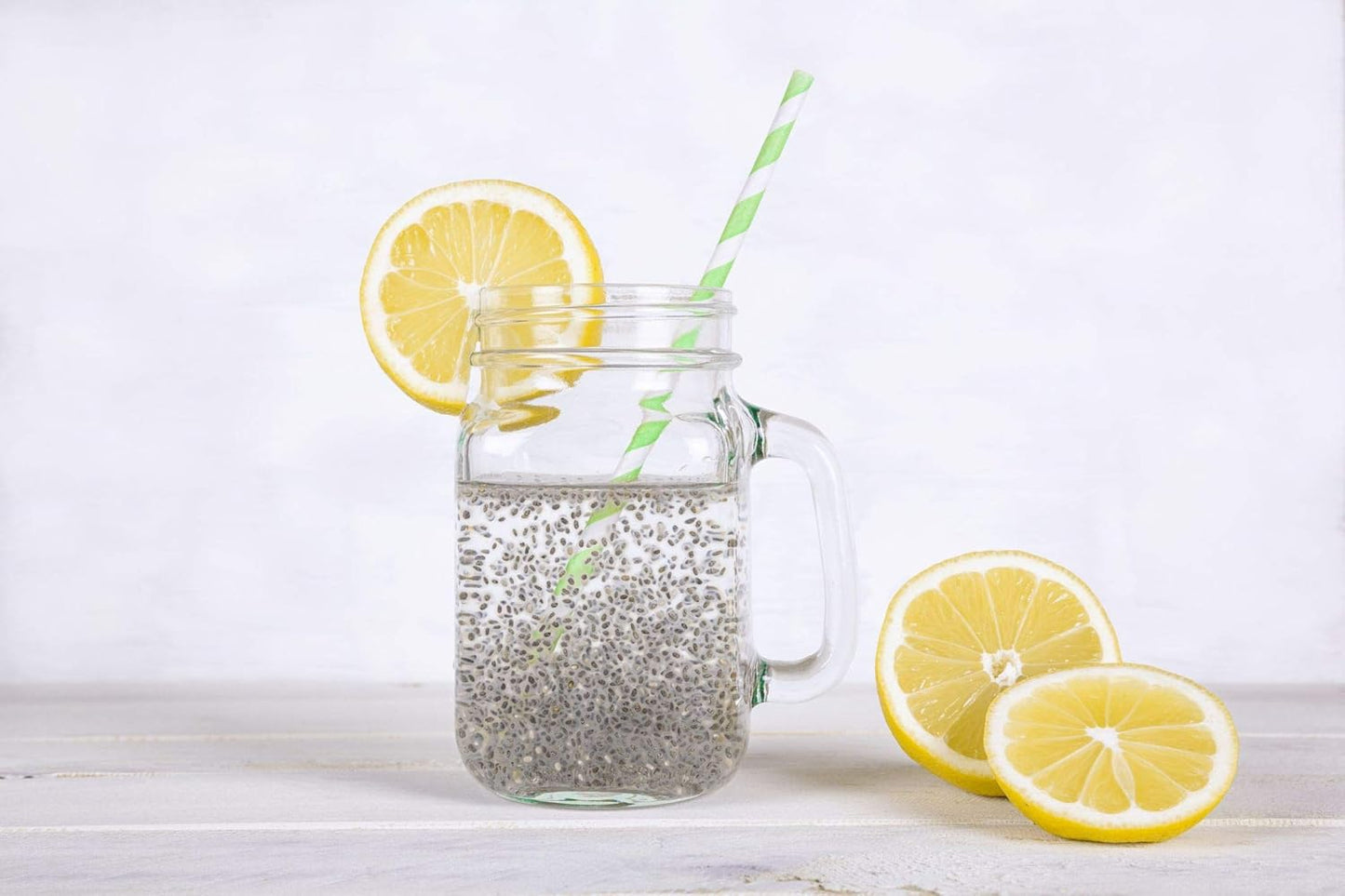 Go Vegan Chia Seeds for Weight Loss - 500gm | Omega 3 Best for Weight Loss (JAR PACK)